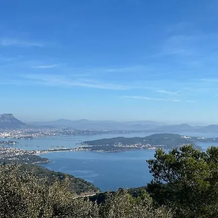 Dernier Etage Vue Clim Et Wifi Lägenhet Saint-Mandrier-sur-Mer